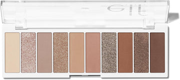 E.L.F. Perfect 10 Eyeshadow Palette: Keep It Ethereal, Ultra-Pigmented Eyeshadows, Matte, Shimmer And Pearl Finish, Smooth Formula, Easy To Blend, Vegan & Cruelty-Free