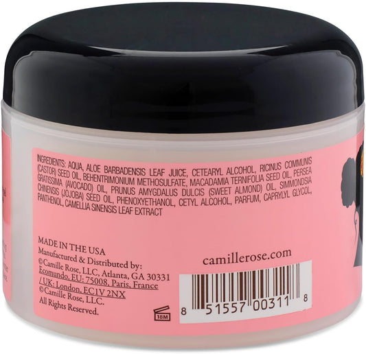 Camille Rose Aloe Whipped Butter Hair Styling Gel, All Curl Types, Style And Nourish, Aloe Vera And Macadamia Oil, 240 Ml (Pack Of 1)