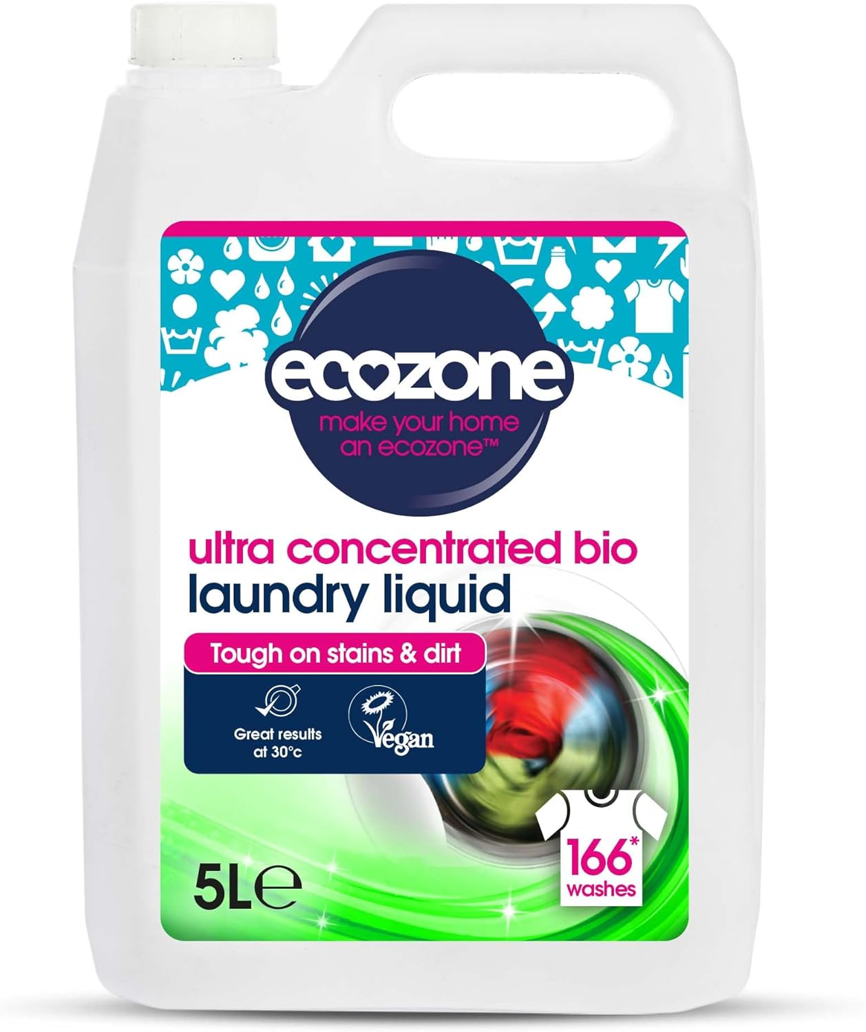 Ecozone,White Pure Oxygen Whitetener Tablets