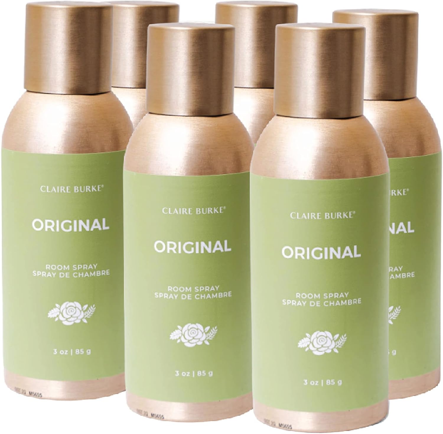 Claire Burke Original Room Spray, 3.0 oz (Pack of 6)