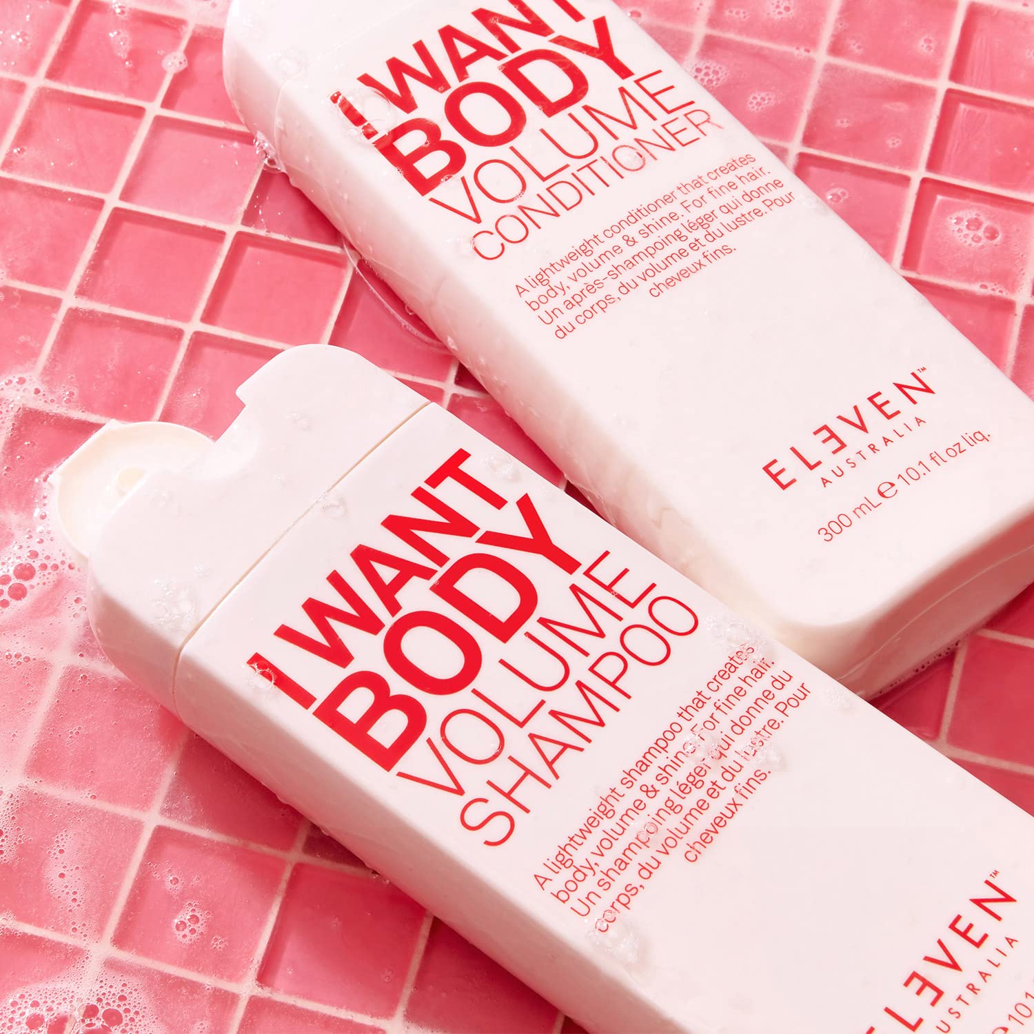 ELEVEN AUSTRALIA I Want Body Volume Shampoo & Conditioner Bundle 10.1 Fl Oz Each : Beauty & Personal Care