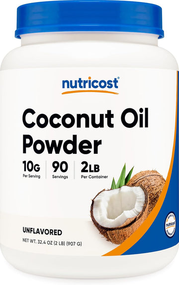 Nutricost Coconut Oil Powder 2 Lbs (90 Servings) - Non-Gmo And Gluten-Free - Premium Quality