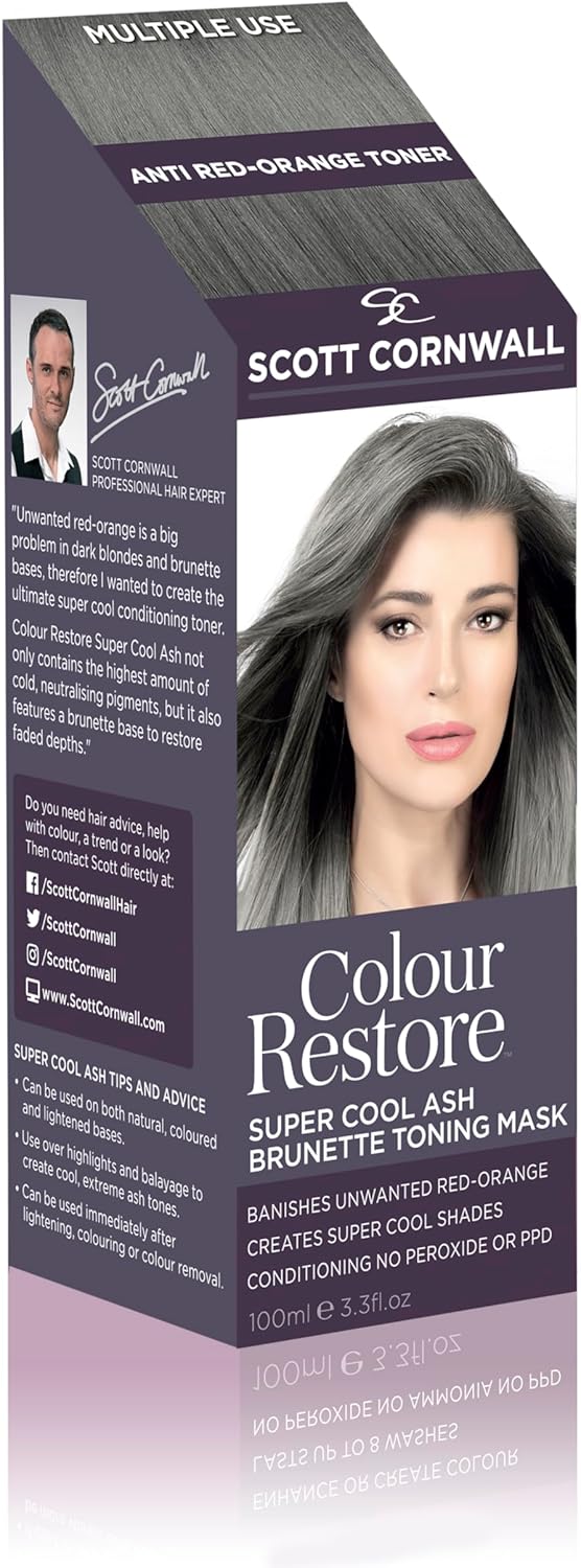 Scott Cornwall Colour Restore Supercool Ash Temporary Toner : Amazon.co.uk: Beauty