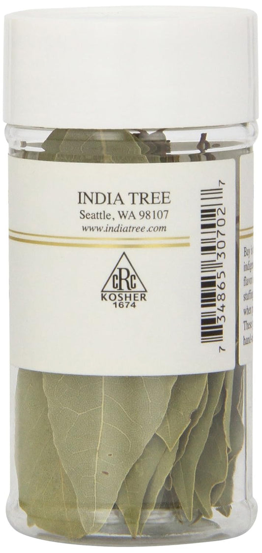 India Tree Bay Leaves Jar, 0.15-Ounce (Pack Of 3)