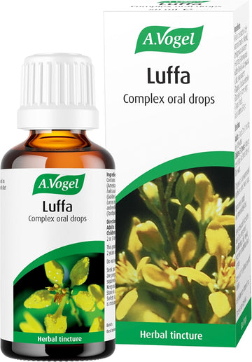 A.Vogel Luffa Complex Drops | Herb Tincture | Extract Of 7 Tropical Herbs Including Luffa | Suitable For Vegans | 50Ml