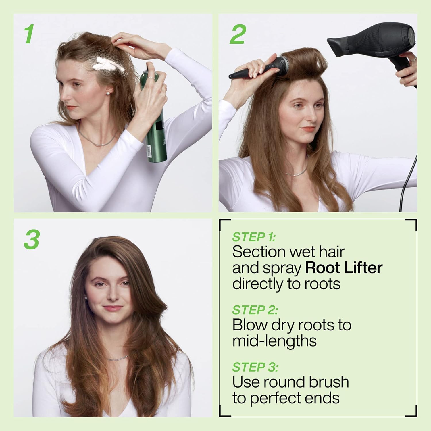 Redken Root Lifter Volumizing Spray Foam | For All Hair Types | Provides Body, Volume & Anti-Frizz Protection | Medium Control | 10.58 Oz : Redken: Beauty & Personal Care