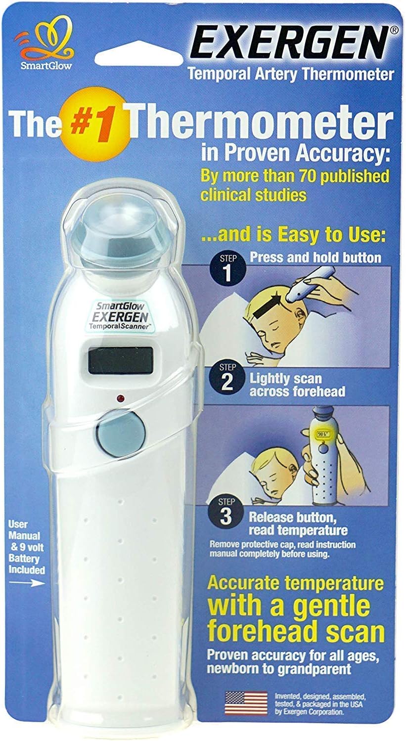 TEMPORAL ARTERY THERMOMETER TAT-2000C SCAN, Digital display