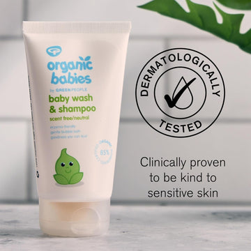 Green People Scent Free Shampoo Bar - Natural & Organic Zero Waste - Ultra-Gentle For Sensitive Scalp - Vegan, 50G