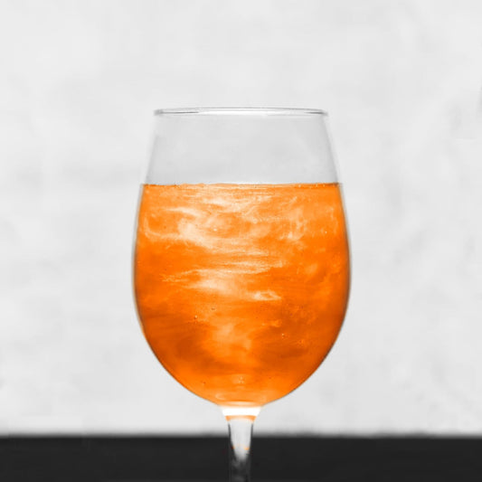 Luster Dust - Pumpkin Orange (4G 1X Jar) | Edible Vegan Dust & Paint For Cake Decorating, Ice Cream, Desserts, Cocktails And Beverages By Bakell