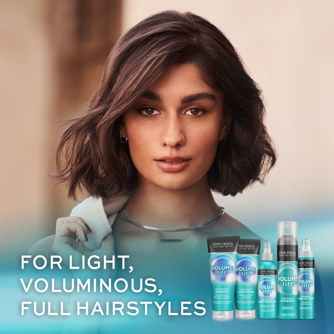 John Frieda Volume Lift Fine to Full Thickening Blow-Out Spray, 100ml : Amazon.co.uk: Beauty