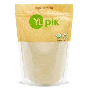 Yupik Organic Cauliflower Flour (Gluten-Free), 1.1 lb, Vegan Cauliflower Powder, Low-Carb Flour, Keto-Friendly