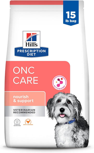 Hill'S Prescription Diet Onc Care Chicken, Dry Dog Food, Veterinary Diet, 15 Lb. Bag