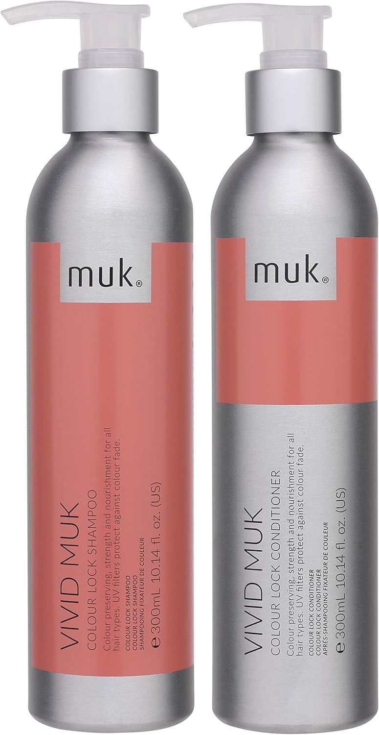Vivid Muk Colour Lock Shampoo + Conditioner Combo - No Gift Packaging