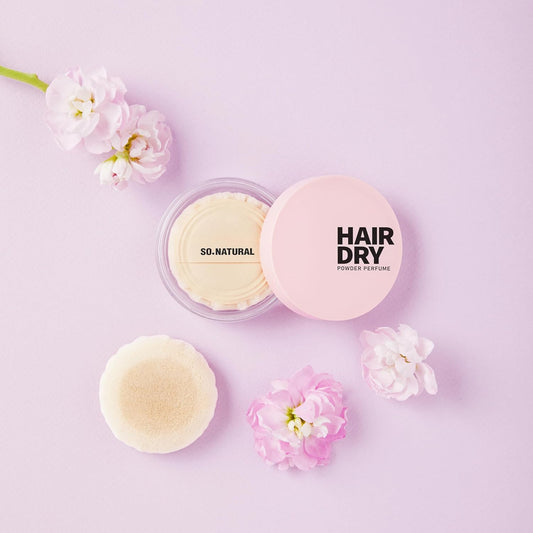 So'Natural Powder4Room Hair Dry Powder Perfume, 0.15 Oz (4G) | A Floral Scent Powder Dry Shampoo | Dry Shampoo Powder | Korean Cosmetics | Hair Care | Dry Shampoo | Fresh Hair