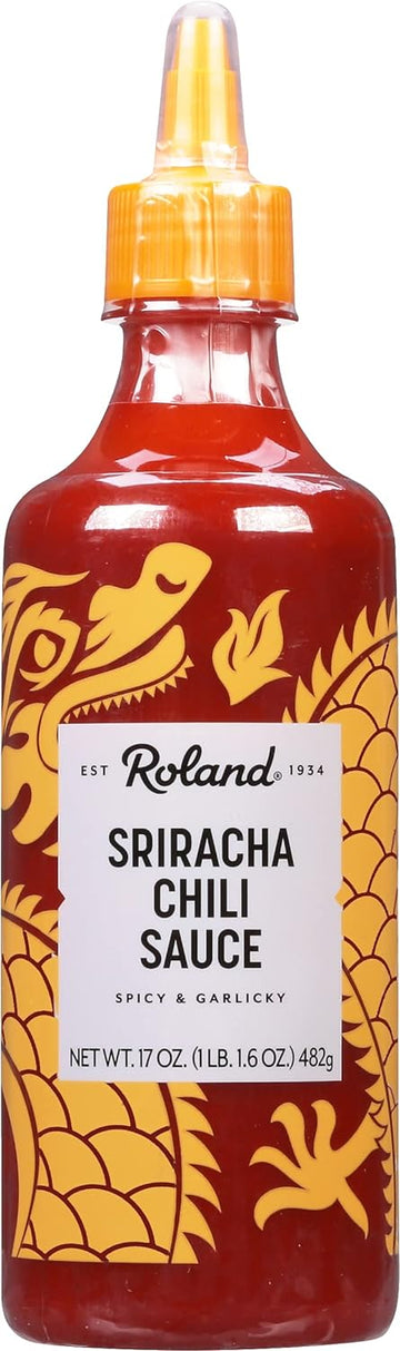 Roland Foods Sriracha Chili Sauce, 17 Ounce Bottle, Pack Of 6