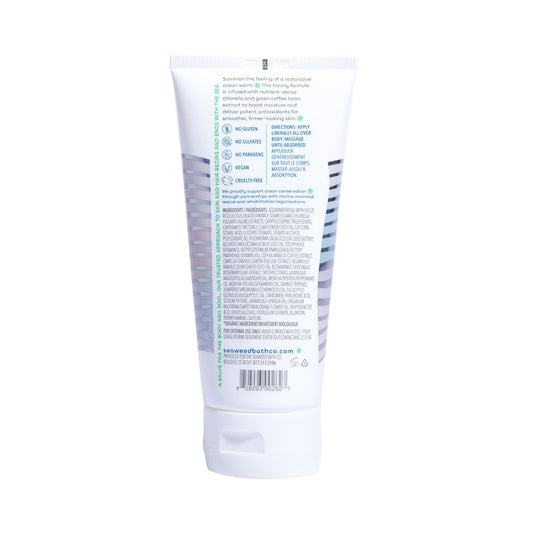 Seaweed Bath Co. Hydrate Body Cream, Unscented, 6 Ounce, Nourishing Hand & Body Lotion Moisturizer For Dry Skin, With Sustainably Harvested Seaweed, Kukui Oil, Hyaluronic Acid, Shea Butter