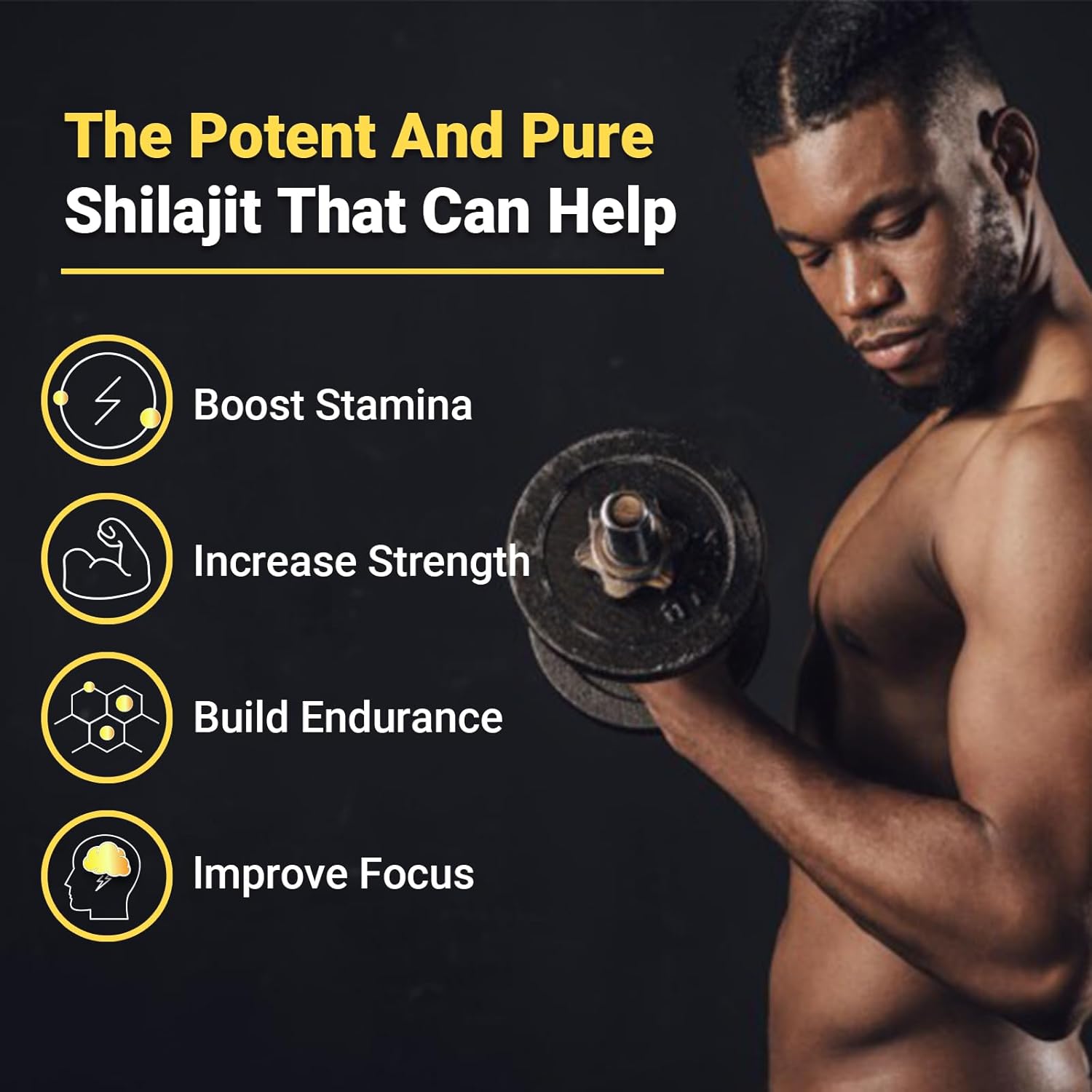 Shilajit Gummies, Shilajit Micronutrient Supplement, Himalayan Premium Ingredient Shilajit - Ashwagandha, Gokshura, Fulvic Acid & 85+ Trace Minerals I For Men, Women I Non-Gmo I 100% Natural & Organic