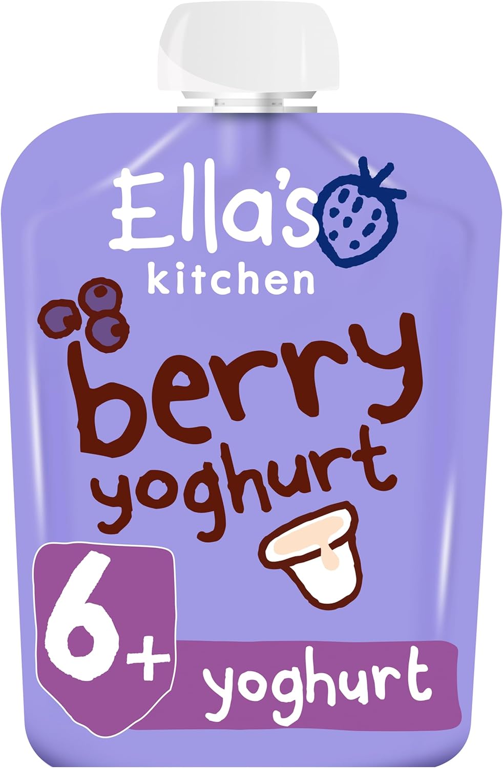Ellas Kit Berry Greek Yog 90G (Pack Of 6)