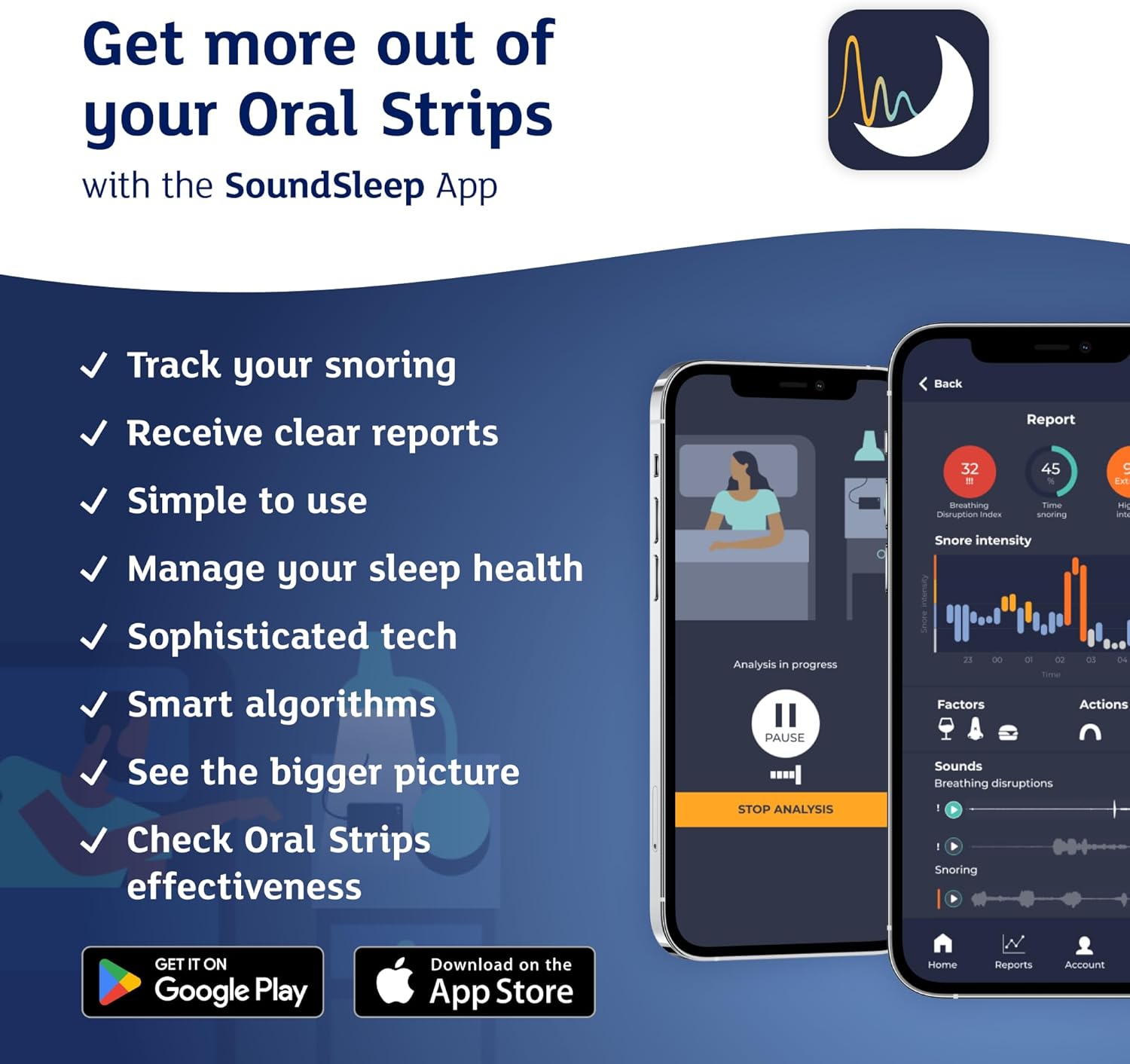 Snoreeze Anti-Snoring Oral Strips - Effective Snoring Aids for Men & Women - Fast Acting Snore Stopper to Use with Mobile App - 14 Strips : Amazon.co.uk: Health & Personal Care