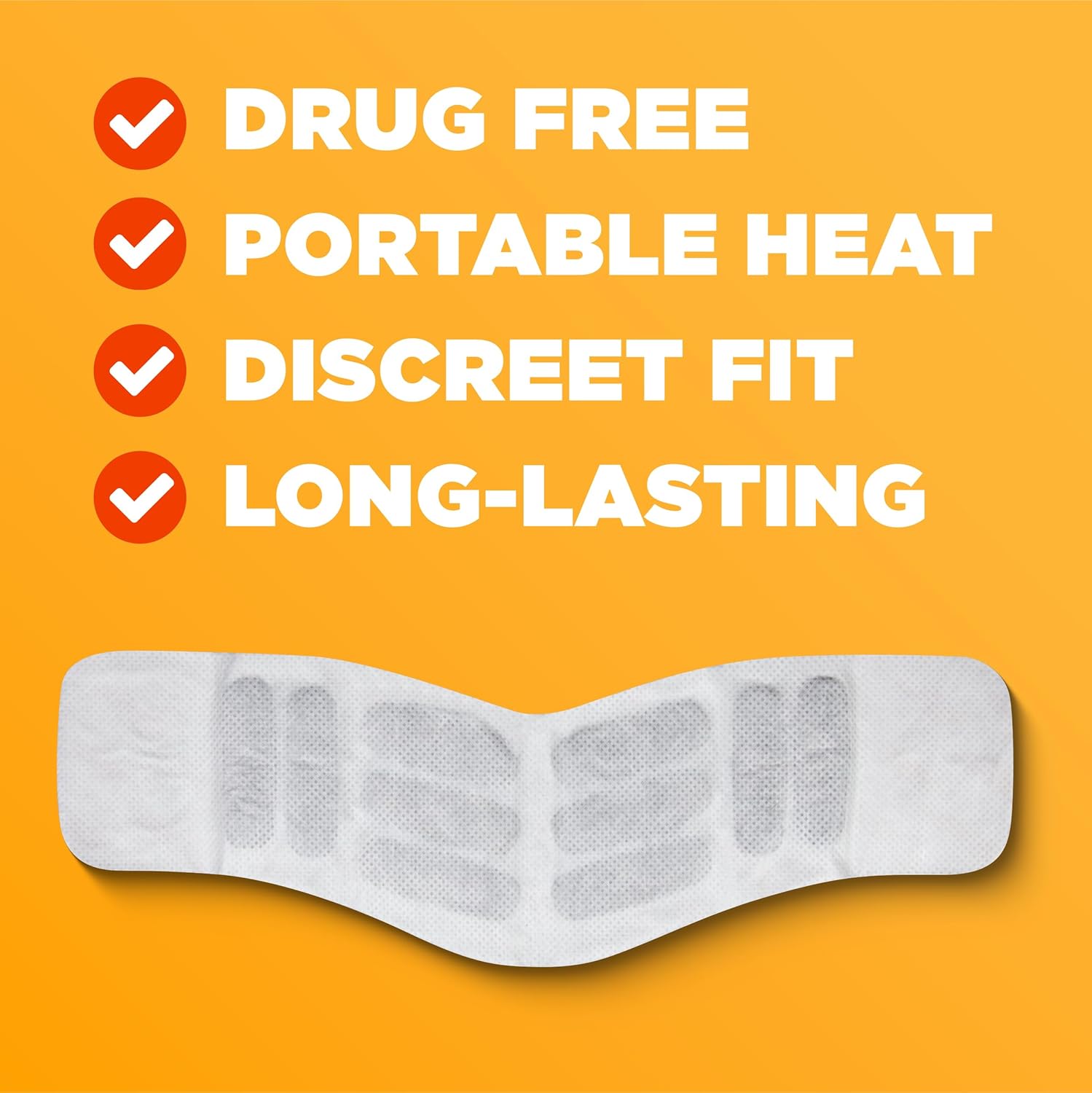Thermacare Heat Wraps For Neck & Shoulder Pain Relief – Portable Adhesive Heating Pads With 16-Hour Therapeutic Heat – Drug-Free Muscle & Joint Soothing Patches – Hsa/Fsa Eligible, (Large, 11 Count) : Health & Household