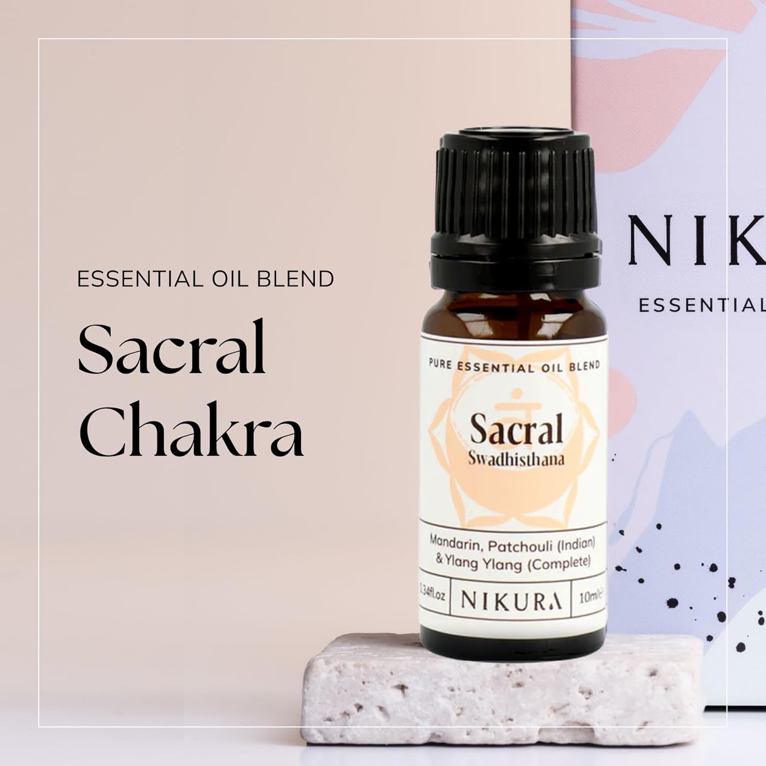 Nikura | Sacral Chakra Essential Oil Blend - 10ml - 100% Natural : Amazon.co.uk: Health & Personal Care