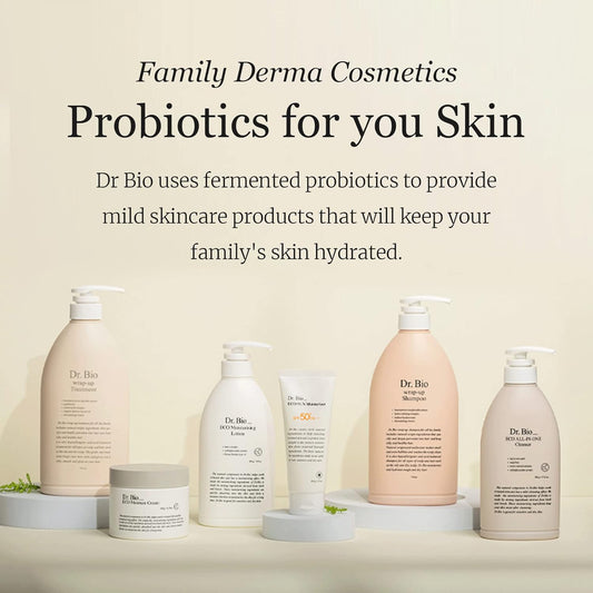 Dr. Bio Eco Moisture Cream 300G | Daily Moisturizer For Face And Body | Dry Skin Cream Face Hydrating Moisturizer For All Skin Types W/Shea Butter, Ceramide & Rose Water | Korean Skin Care Products