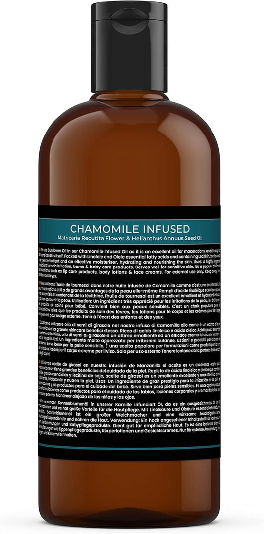 Mystic Moments Chamomile Infused Oil - 1 Litre - Matricaria Recutita