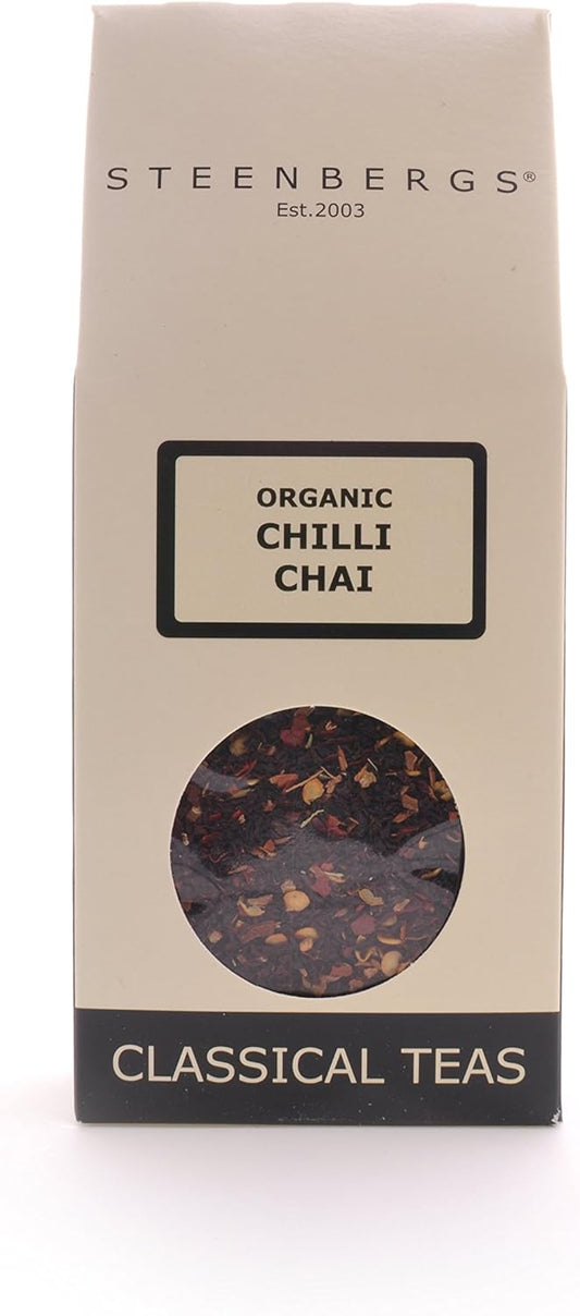 Steenbergs Organic Chilli Chai Loose Leaf Tea 100G
