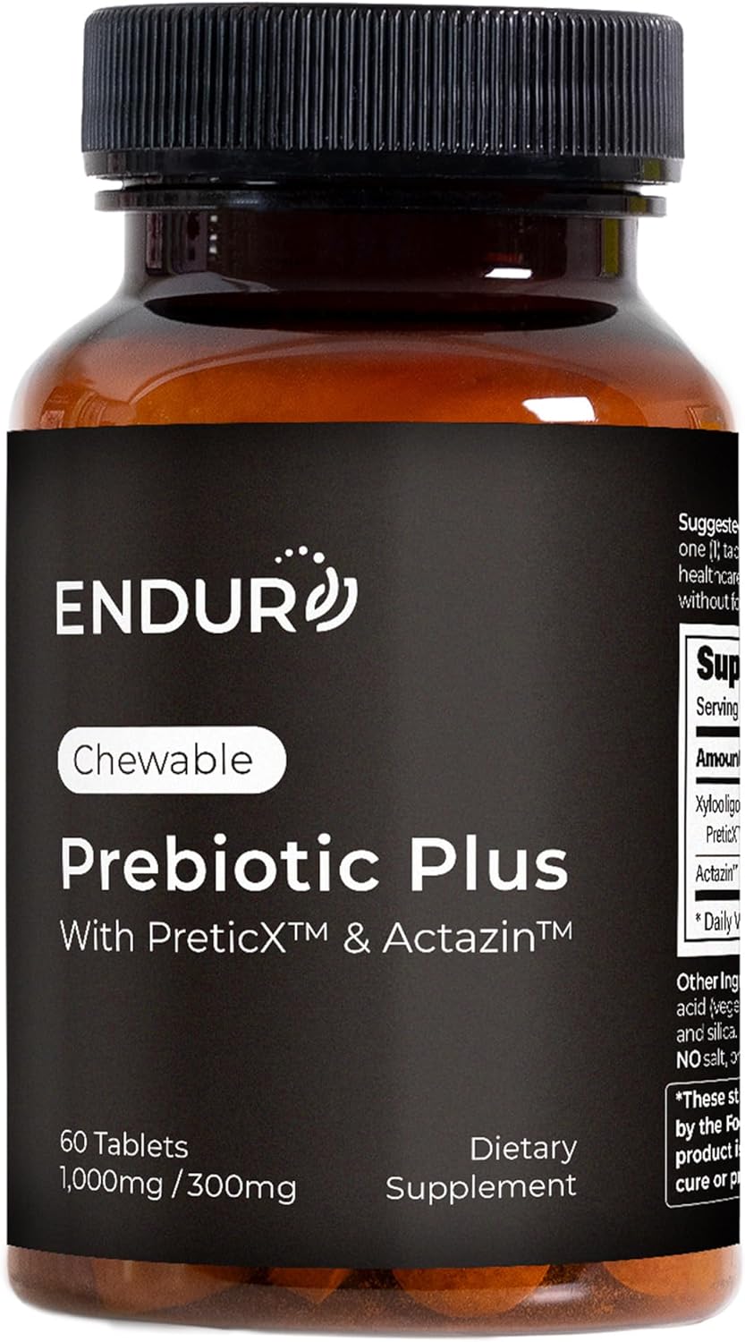 Prebiotic Plus Chewable With Actazin™ - Promotes Digestive Health - 60 Count Company