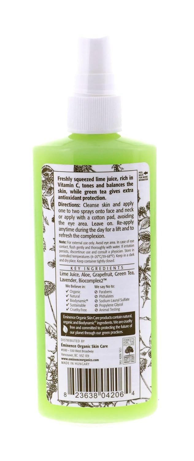 Eminence Refresh Tonique, Lime, 4.2 Ounce