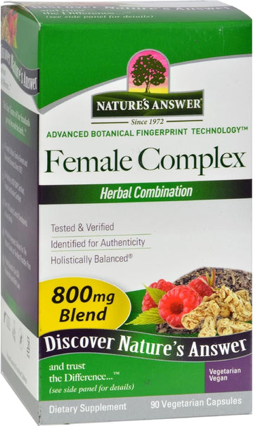 Nature'S Answer Female Complex - 90 Vegetarian Capsules