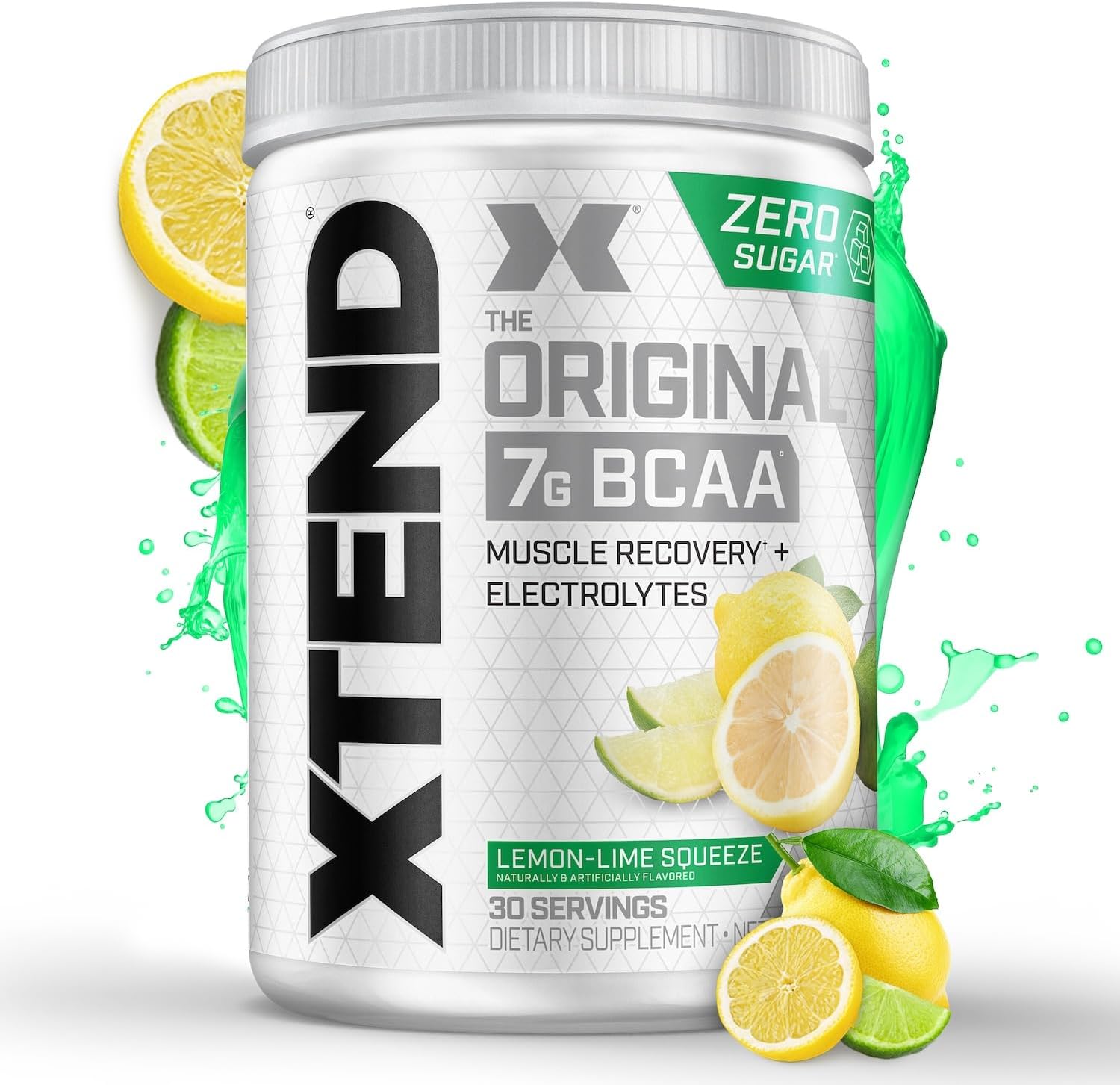 Original Bcaa Powder Airheads Candy Flavor, 7G Bcaa And 2.5G L-Glutamine, Sugar Free Post Workout Muscle Recovery Drink With Amino Acids For Men & Women, 30 Servings