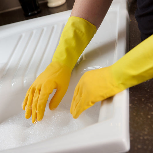 Marigold Unisex Marigold Rubber Gloves Kitchen- Yellow, Pack Of 1