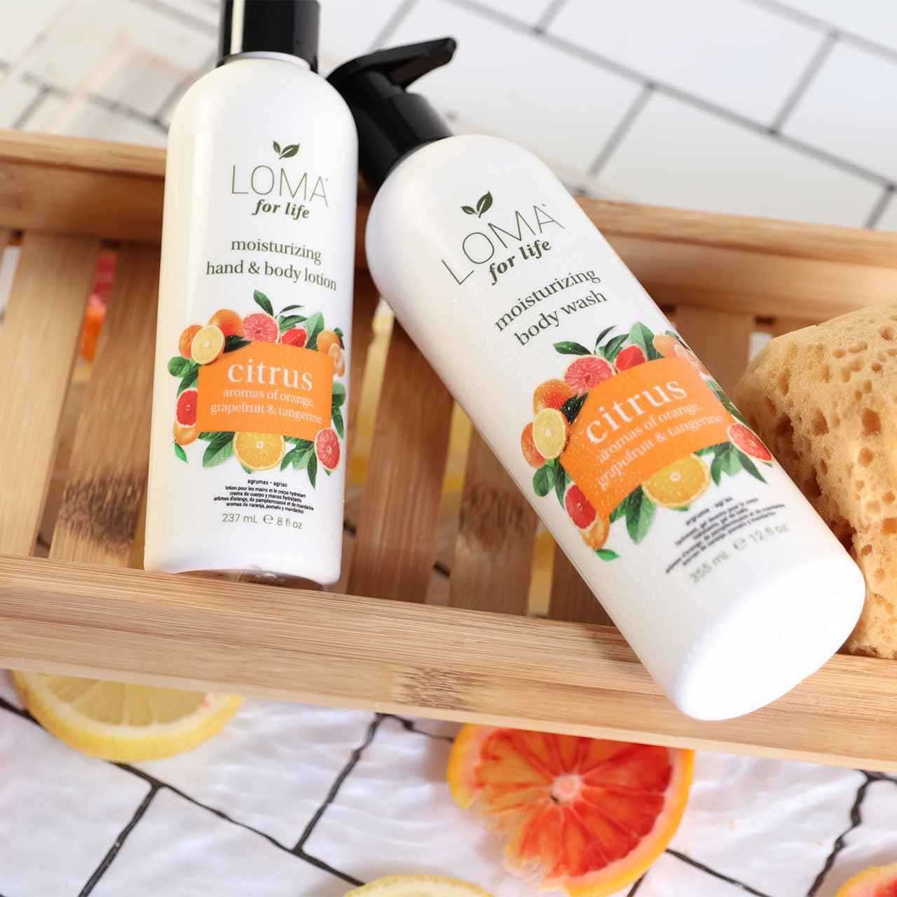 Loma Hair Care Citrus Hand & Body Lotion, 8 Fl. Oz. : Beauty & Personal Care