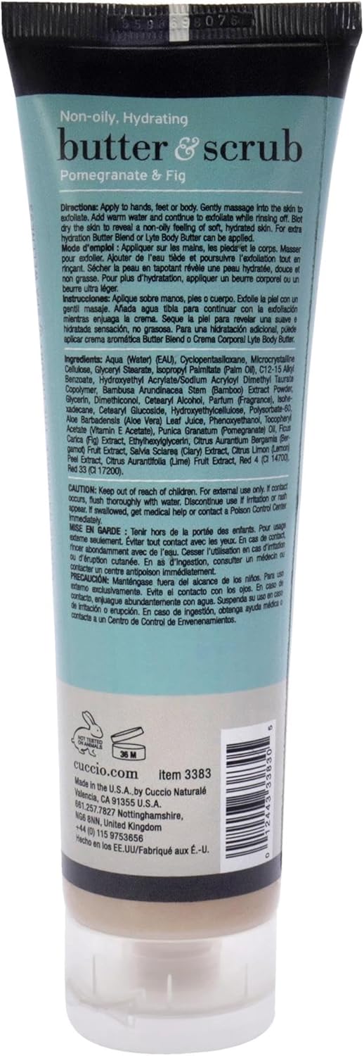 Pomegranate & Fig Butter Scrub Tube 4Oz