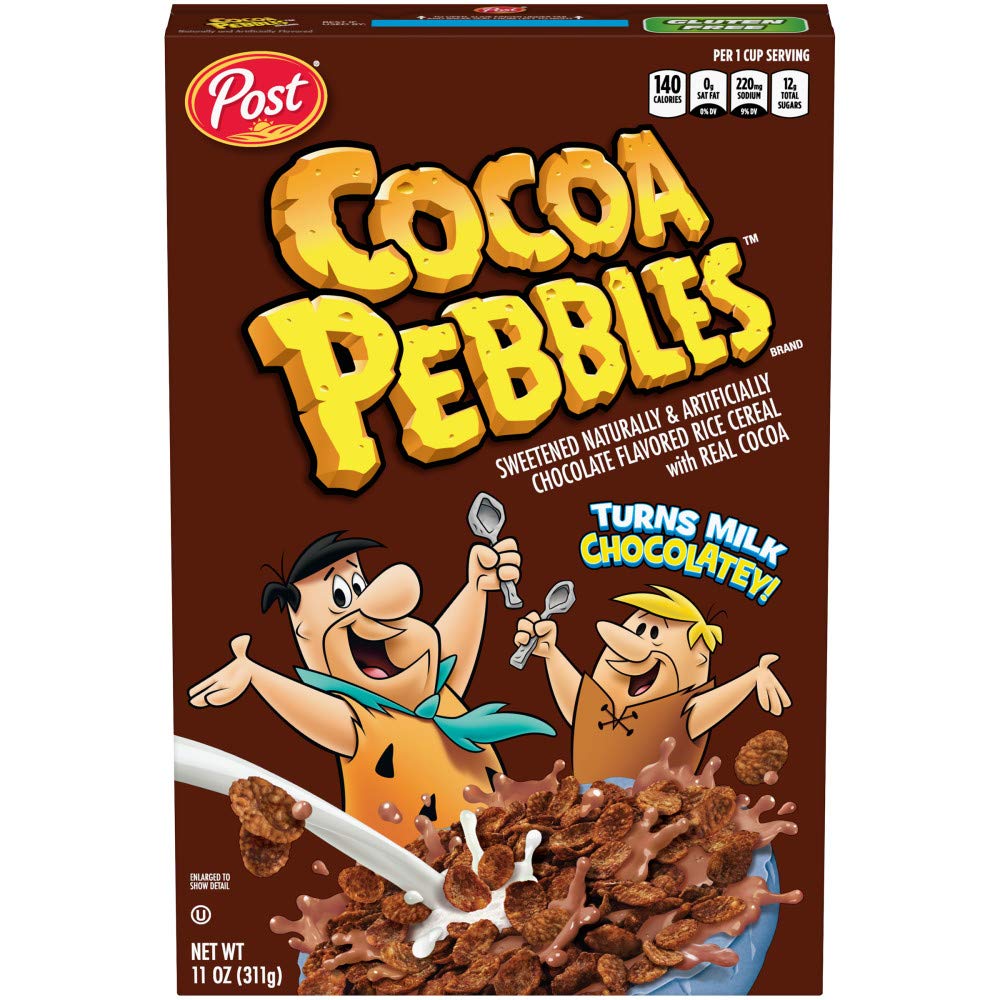 Post Cocoa Pebbles Gluten Free Cereal, 11 Ounce (Pack of 12)