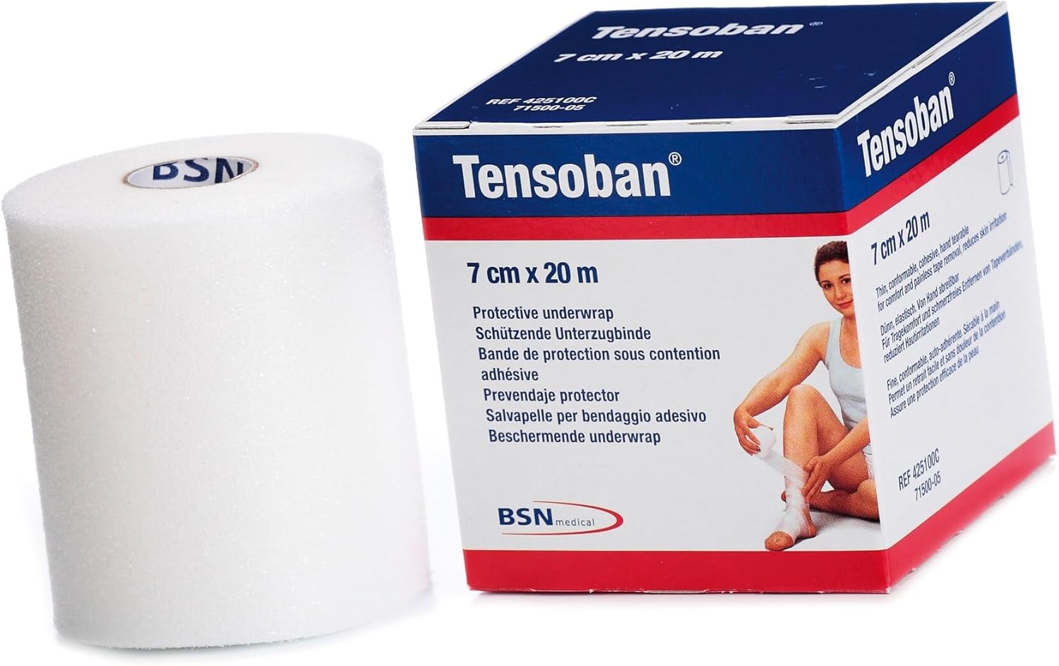 Bsn Medical Tensoban Protective Underwrap 7Cm X 20M