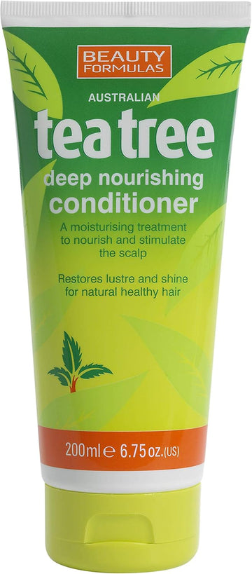 Beauty Formulas Australian Tea Tree Deep Nourishing Conditioner,200 Milliliters