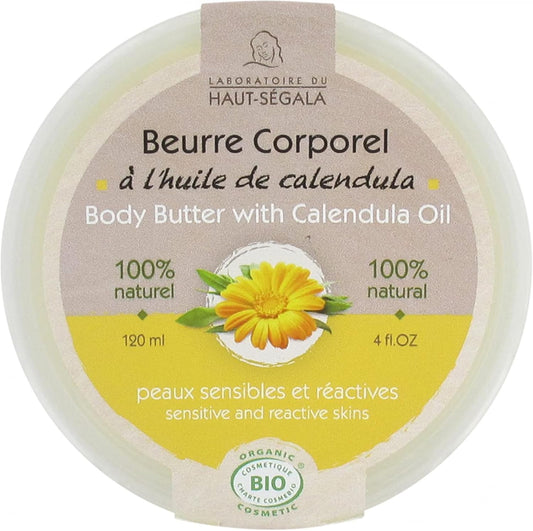 Laboratoire Du Haut-Segala Organic Body Butter With Calendula Oil, 120 Ml