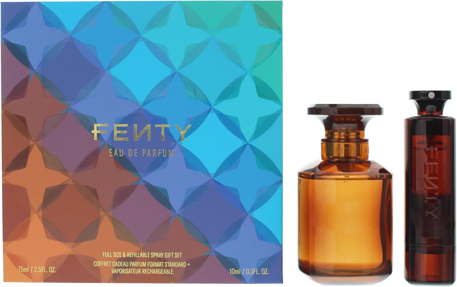 Fenty Beauty 2 Piece Gift Set: Eau De Parfum 75Ml - Eau De Parfum 10Ml
