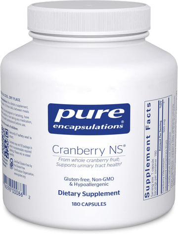 Pure Encapsulations Cranberry Ns | Hypoallergenic Supplement To Support Urinary Tract Health |180 Capsules
