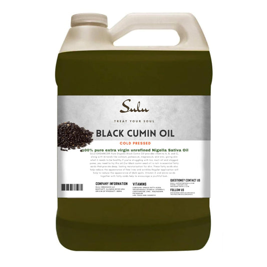 64 FL.OZ 100% Pure Unrefined Extra Virgin Black Cumin Oil : Grocery & Gourmet Food