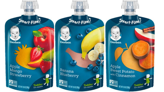 Gerber Baby Food Pouches, Toddler 12+ Months And Gerber Snacks For Baby Value Pack, Lil Crunchies (8Th Generation)