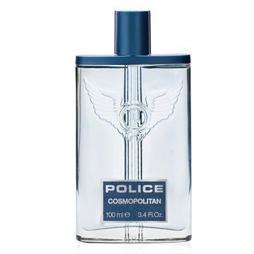 Cosmopolitan By Police - Fragrance For Men - Top Notes Of Mint And Sage - Middle Notes Of Jasmine And Nutmeg - Base Notes Of Vanilla And Sandalwood - Ideal For Socialite Occasions - 3.4 Oz Edt Spray
