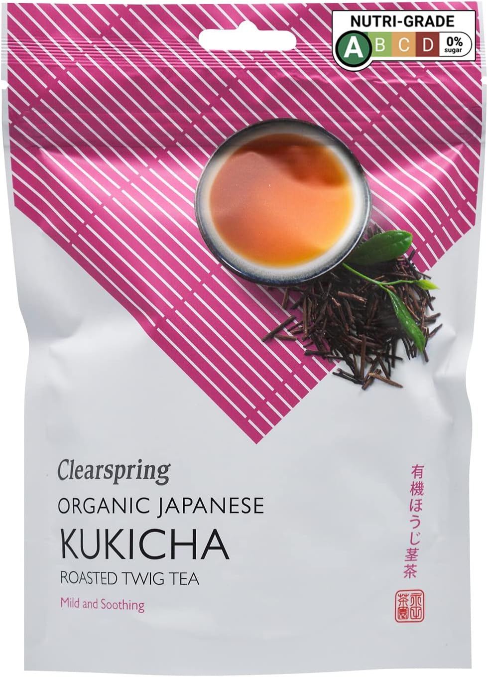 Clearspring Organic Japanese Loose Leaf Tea (Kukicha)