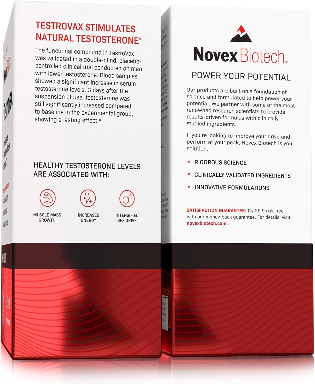 Testrovax Testosterone Boosting Compound 60 Tablets Of Increased Sex Drive, Muscle Mass Growth, Enhanced Drive And Energy, 60 Count (20 Servings) : Health & Household