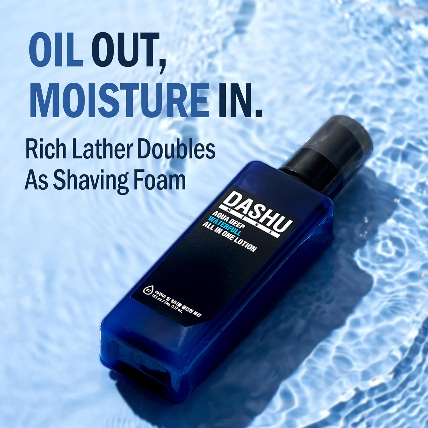 Dashu Aqua Deep Waterfull All In One Lotion 5.17Oz – Anti-Wrinkle, Face Moisturizer Lotion : Beauty & Personal Care