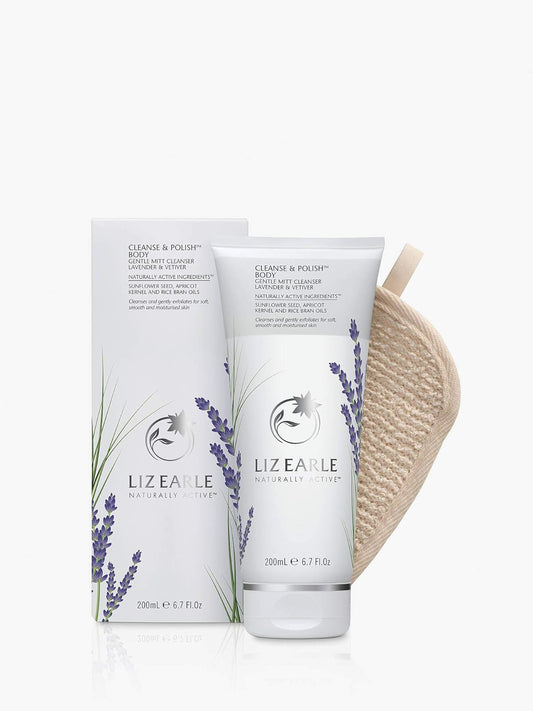 Liz Earle Cleanse And Polish Body, Gentle Mitt Cleanser … (Lavender And Vetiver)