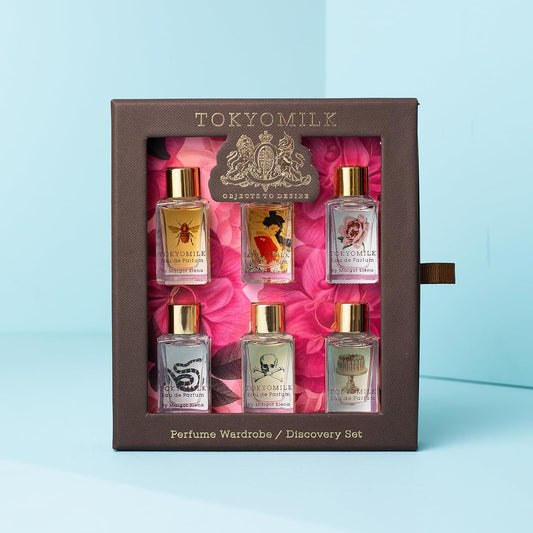 Tokyomilk Eau De Parfum Discovery Set, 6 Fragrances In 0.23 Fl. Oz. Bottles, Perfume For Women, Mini-Perfume Sampler, Women’S Cologne Fragrances Gift Set