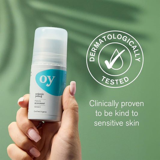 Green People Oy Teenage Deodorant - Natural & Organic Deodorant For Teens - Orange & Vanilla - Paraben & Ethanol Free - Vegan, 75Ml